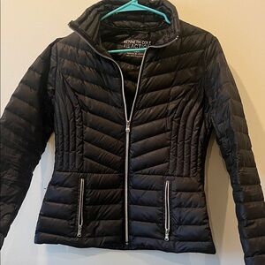 Kenneth Cole Women's Black Puffer Jacket